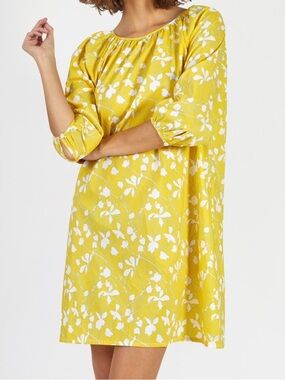 Sleepy Jones Lily Night Dress in Sunshine Floral Size XS